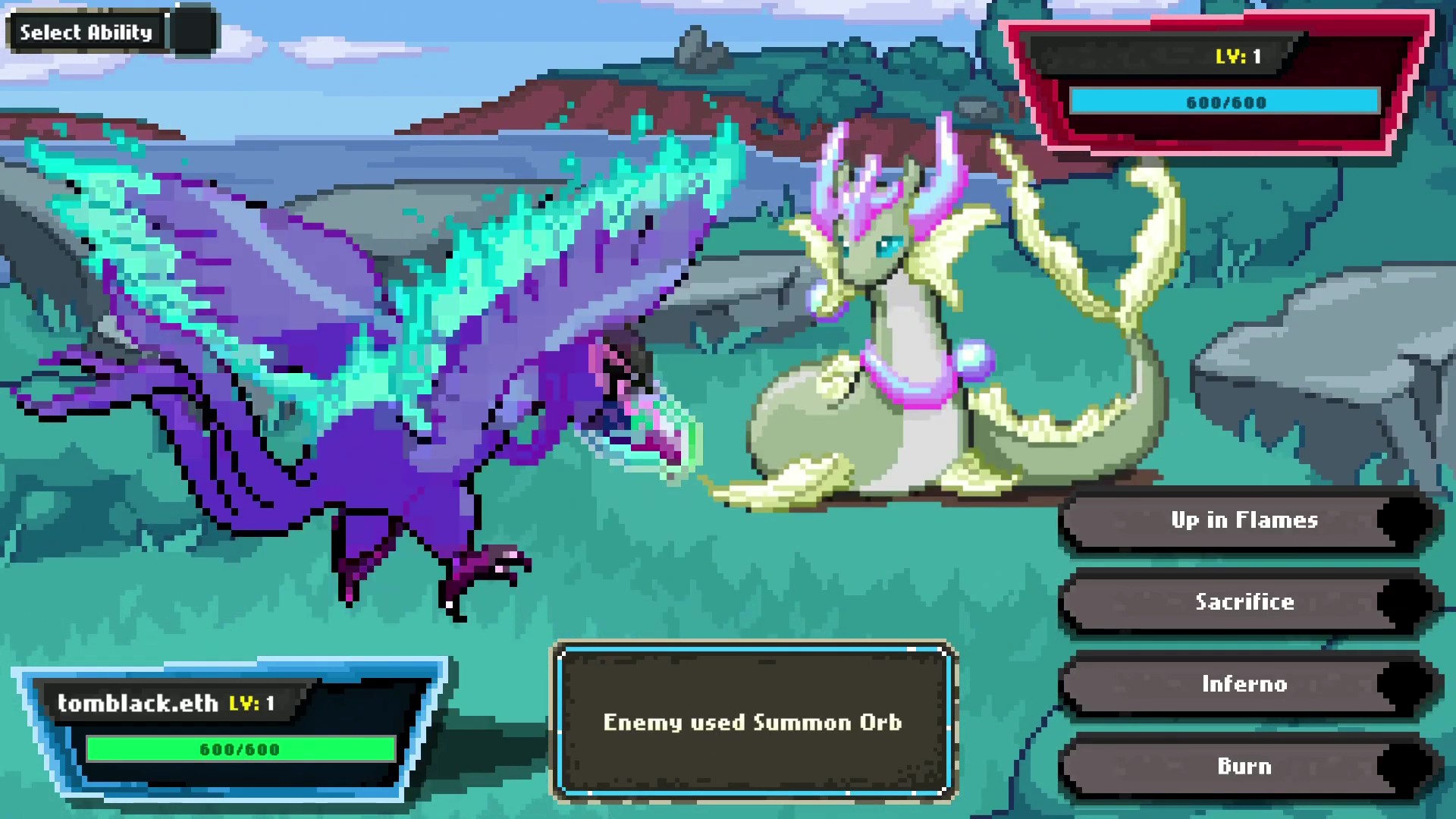 CryptoBeasts game screenshot 2
